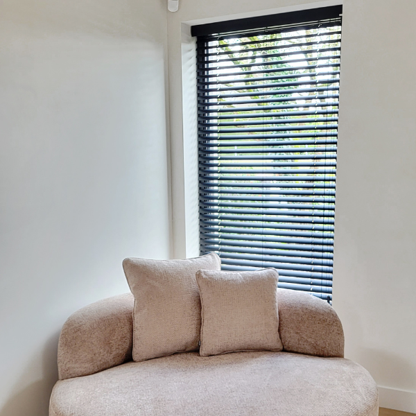 Aluminium jaloezie zwart